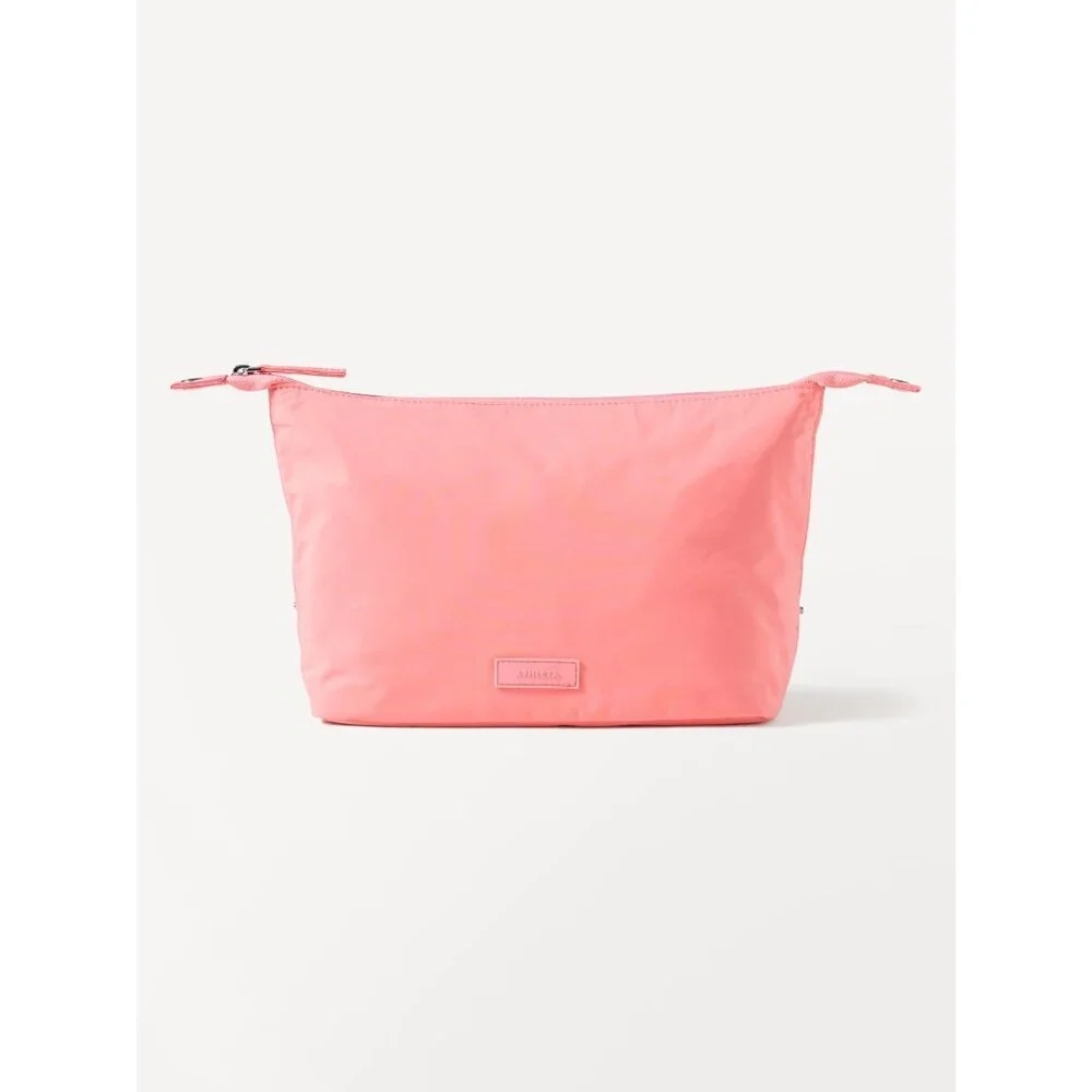 Athleta All About Large Cosmetic Pouch Bag Mimosa Pink
